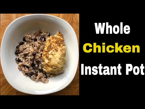 Quarantine Meals| Whole Chicken Instant Pot| The Alright Chef