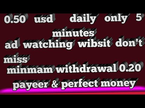 ad watching wibsit don't miss daily one dollar earn