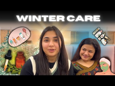 WINTER Hair & Skin CARE💆‍♀️❄️ |Grovers here! | #vlogs