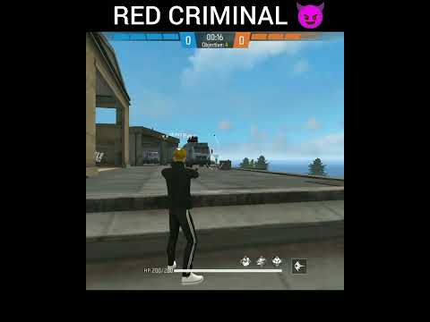 RED CRIMINAL 🍒 || SOLO VS SQUAD⚔️ GAMEPLAY 🎮SHORT || #mr_crazyff