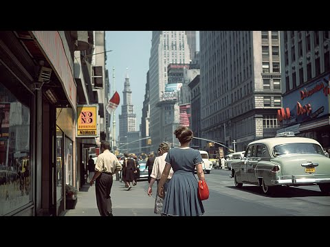 Vintage Street Scenes USA 1920s 1930s