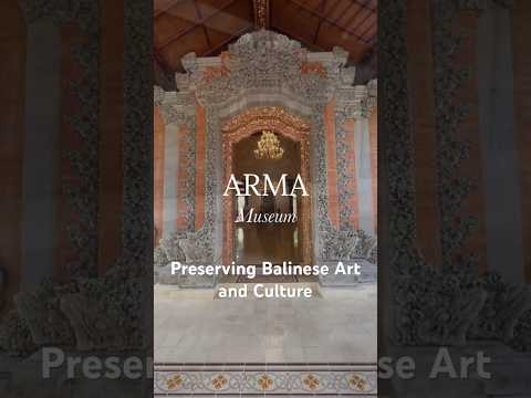 Bali Hidden Gem | ARMA Museum for Art and Culture #baliart #baliculture 🇮🇩