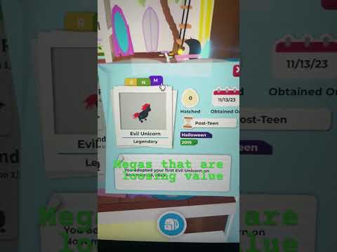 Megas that are loosing value! #viral#adoptmepreppy#preppyadoptme#adoptmeroblox#roblox#adoptmeshorts