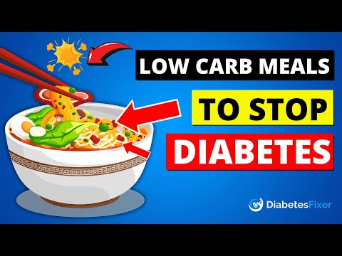 7 EASY Low Carb Meals for Diabetics