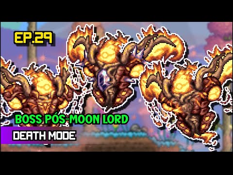 PASSANDO MAL PROS GUARDIÕES! - Terraria Calamity Death Mode EP. 29