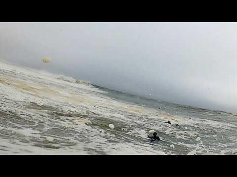 THE INSANE PADDLE OUTS AT SKELETON BAY, DEEP FOAM AND UNDER WATER CURRENTS