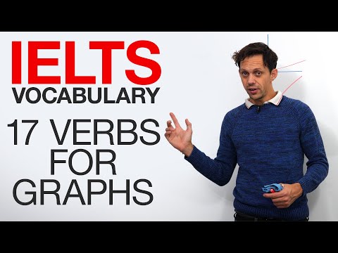 IELTS VOCABULARY: 17 Direction Verbs for Graphs (IELTS Writing Task 1)