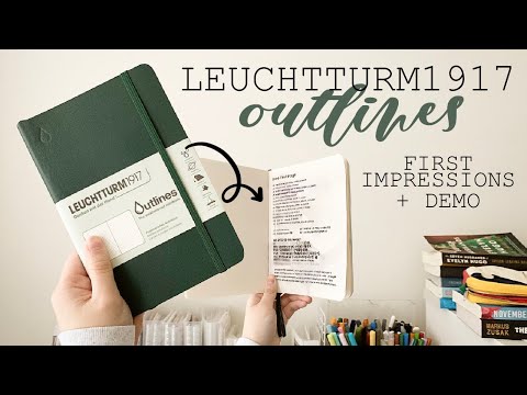 NEW Leuchtturm1917 Outlines | 1st Impressions, Initial Review