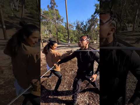 Fight Like Anime!｜Sword Fight Practice｜Toru x Fik-Shun Part 3