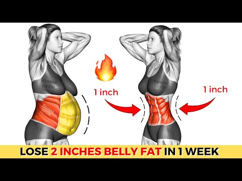 Best Exercise To LOSE 2 INCHES OFF WAIST | Do This STANDING 30-Min and Say Goodbye to Belly Fat