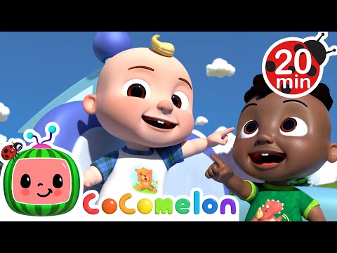 All Aboard! Cody Visits the Train Park! 🚂| 🍉 CoComelon - JJ's Baby Songs 🎶