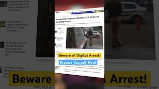 Digital Arrest: What You Need to Know to Stay Safe #digitalarrest #shorts