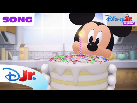 Happy Happy Birthday Song 🎶🎂 | Mickey Mouse Funhouse, Bluey, SuperKitties & MORE! | @disneyjr