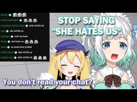 Mint neglects chat and they start crying 【Maid Mint Fantome & Dokibird】