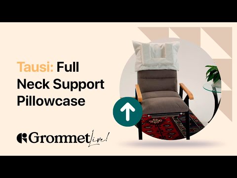 Tausi Offers Full Neck Support with It's New Modular Pillowcase | Grommet Live