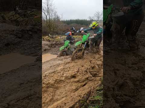 When Enduro riders take on the impossible mud party 👀