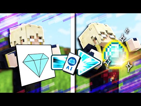 描いた絵をAIに判定されたらゲットできる世界でサバイバル！【マイクラ】