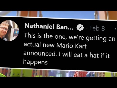 eating hat because mario kart 8 deluxe dlc