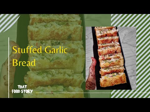 Garlic Bread Recipe | Easy Garlic bread Recipe | Cheesy Stuffed Garlic Bread