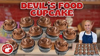 SUPER BEST CHOCOLATE CUPCAKES! Chef RV’s Devil’s Food Cupcakes