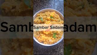 Sambar Sadam Recipe | Venkatesh Bhat Style | Quick & Easy One-Pot Comfort Food #shorts #ytshorts