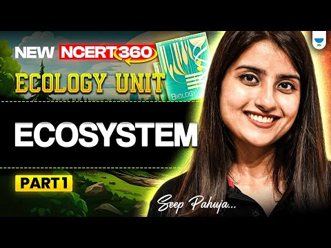 NEET 2025 Biology: Ecosystem | Part 1 | New NCERT 360° Word-by-Word | Seep Pahuja