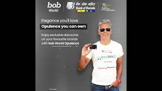 Bank of Baroda | bob World Opulence Card