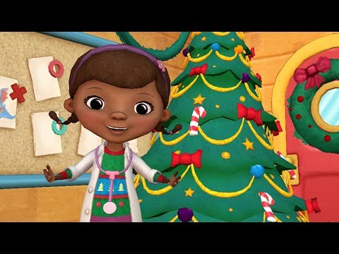 Doc McStuffins Christmas Clinic 🎄 Disney Junior Color & Play App for Kids