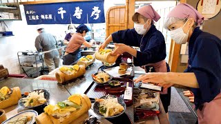 超絶天ぷらラッシュ！！行列ができる老舗そうめん専門店の家では絶対に食べられない衝撃グルメ丨Traditional Food Culture In Nara：Miwa-Somen