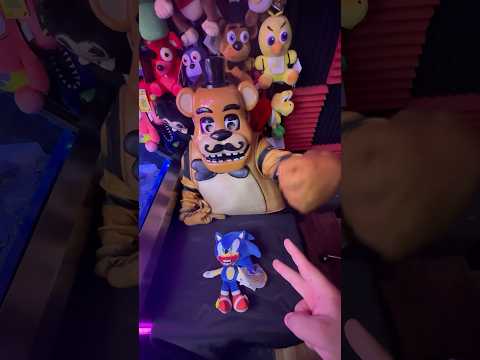 Rock Paper Scissors For Shin Sonic 😧 #shorts #clawmachine #arcade #sonic #shinsonic #fnaf