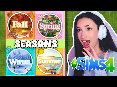 Every Rooms a Different SEASON in The Sims 4