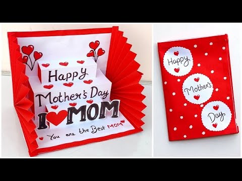 DIY Mother's day pop up card 2024 / Mother's day greeting card Handmade