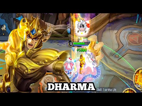 Honor of kings ( Dharma ) Rank Epic - Best Clash Lane Gameplay | HOK 2024