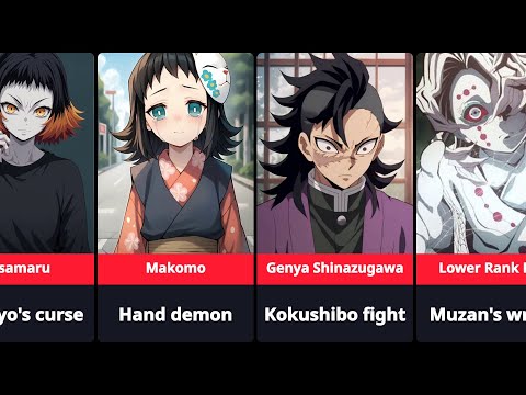 Cause of Death of Demon Slayer Characters