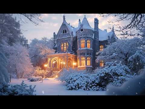 Snow Covered Medieval Castle | Relax Gently and Sleep Well With The Best Celtic Music