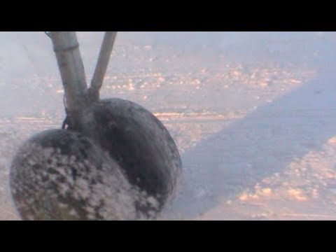 Landing at the Barneo base - Geographic North Pole 2002 expedition