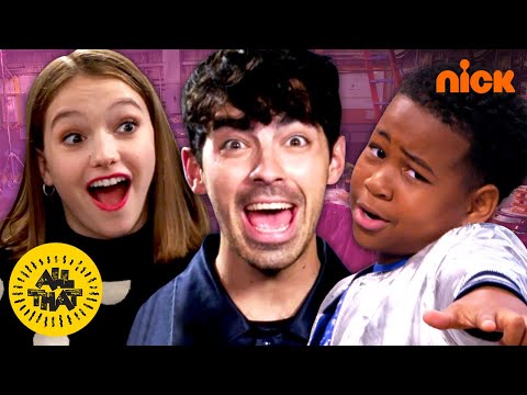 Jonas Brothers Sing Good Burger Song! Best Celebrity Guest Moments Ft. Young Dylan | All That