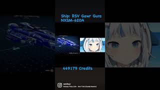 Ship: RSV Gawr Gura NXSM-620A @GawrGura #gawrgura #gawrt