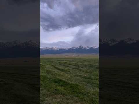 Today on the Homestead: Stunning Sunset Over the Sangre de Cristo Mountains | Colorado Life #Shorts