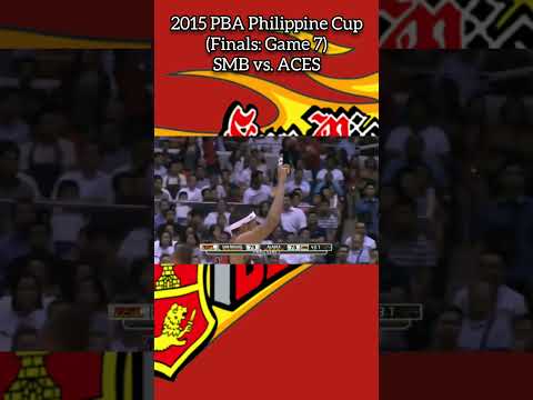 Arwind Santos 3 POINTS WINNING SHOT - Same Spot