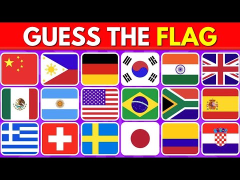 Guess the Flag In 2 Seconds Quiz 🌎 100 FLAGS