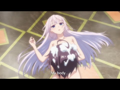 Leo bath with the beauty Crystalia | Seiken Gakuin no Makentsukai,聖剣学院の魔剣使い Ep 2