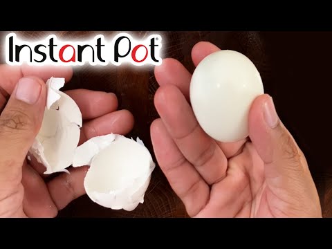 Instant Pot 5-SECOND EGG SHELL PEEL! -I'm SHOCKED!  QUICKEST & EASIEST WAY to PEEL BOILED EGG SHELLS