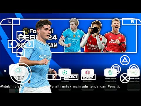 eFootball PES 2024 PPSSPP Update Transfers Terbaru Peter Dury Comentary Best Graphics