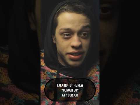 Talking To The New Younger Guy At Your Job #petedavidson #snl #comedy #standupcomedy #lol #shorts