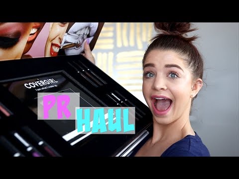 PR HAUL | UNBOXING FT COVERGIRL & MORE!!!! | MAKEUPMOLLY