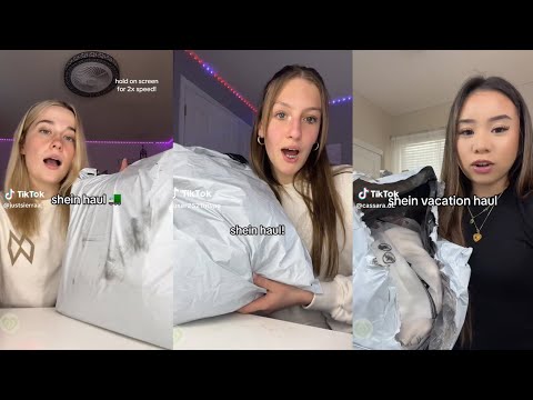 Shein shopping haul - TikTok compilation 🛍️😋