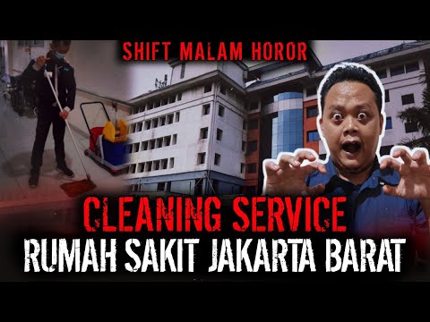 SHIFT MALAM PALING SEREEM.. CLEANING SERVICE RUMAH SAKIT !!