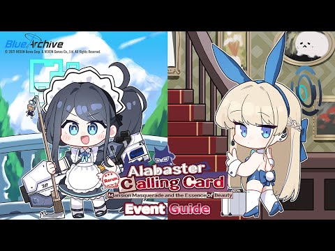 Blue Archive Global - Alabaster Calling Card Rerun Event Guide (Reupload)