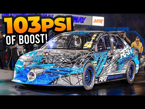 1900HP Evo 8 on 103PSI OF BOOST! (WORLD'S FASTEST EVOS)